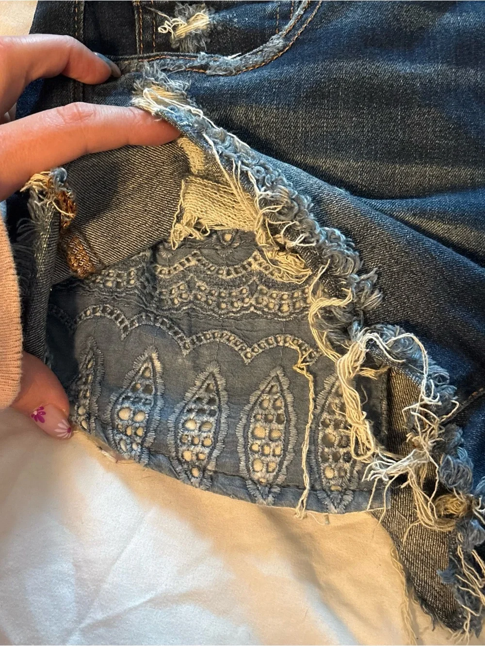 American Eagle denim shorts